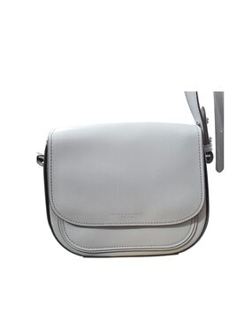 Marc Jacobs Light Gray Leather Crossbody Bag